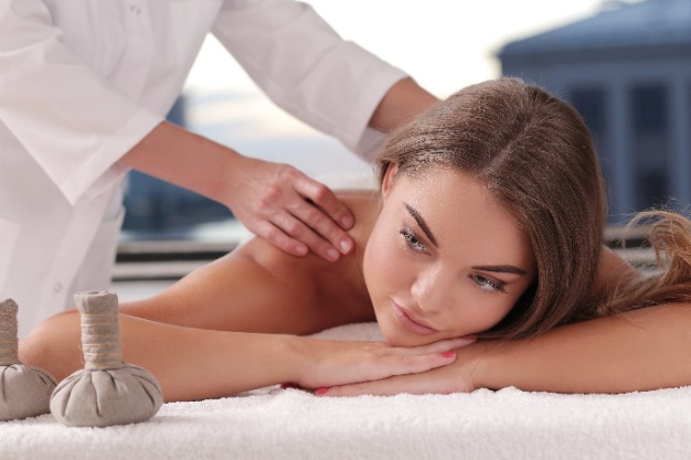 woman massage